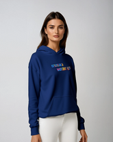 Kadın Kapüşonlu 3 İplik Uzun Kollu Sweatshirt