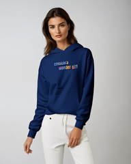 Kadın Kapüşonlu 3 İplik Uzun Kollu Sweatshirt