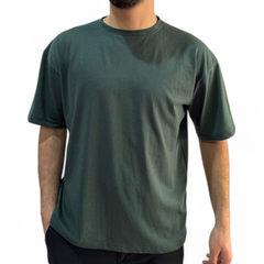 Outlet Basic Tshirt - Yeşil