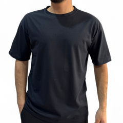 Outlet - Basic Tshirt Mavi