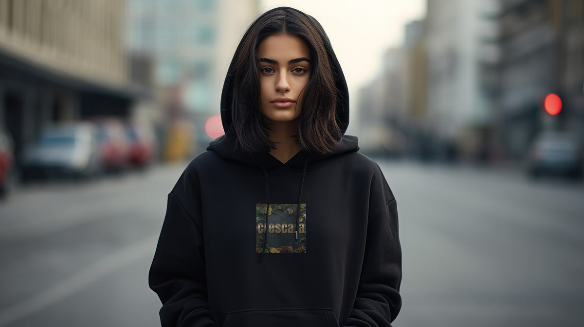Kadın Kapüşonlu 3 İplik Uzun Kollu Sweatshirt