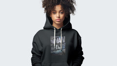 Kadın Kapüşonlu Uzun Kollu Sweatshirt