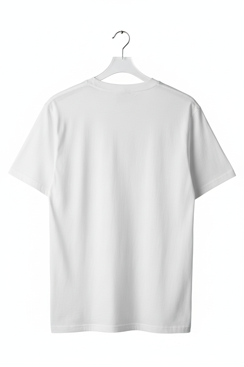 Surf Line Beyaz T-Shirt - Askıda Arka