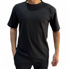 Outlet Basic Tshirt - Koyu Gri